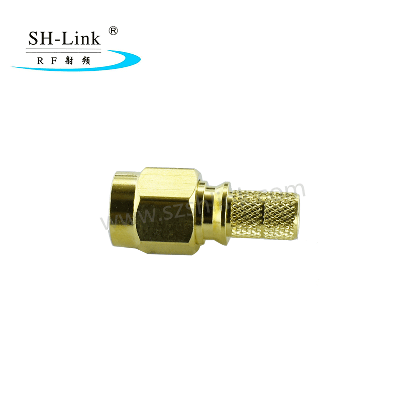 RF SMA coaxial female connector for RG316 RG174 cable